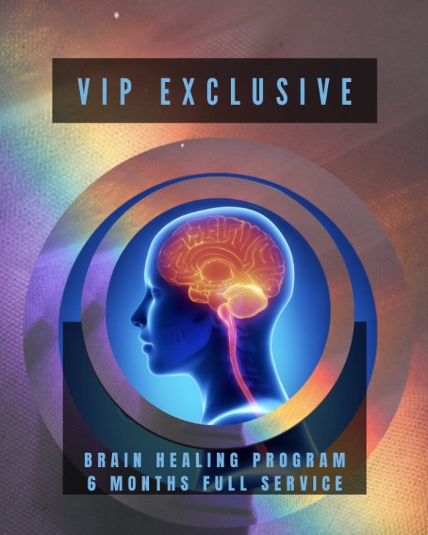 VIP EXCLUSIVE - 6 months - Brain Healing Program + Private Sessions