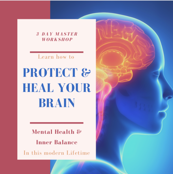 Learn How to Heal and Protect Your Brain & Nervous System in these Modern times - 3 Days Workshop - BASIC - 7 Days Access