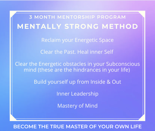 MENTALLY STRONG METHOD - 3 MONTHS PREMIUM MENTORSHIP BASED PROGRAM - Image 5