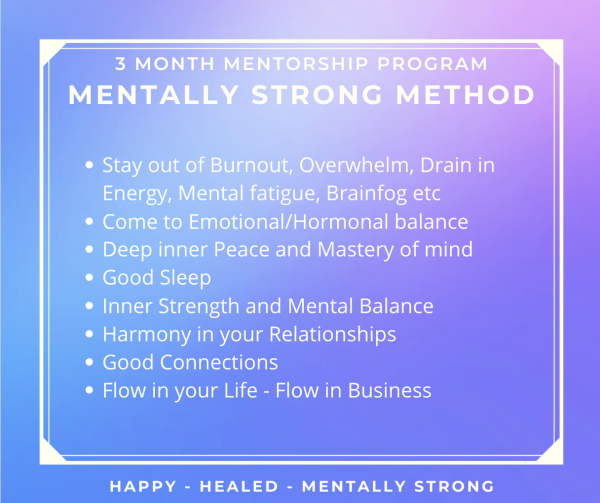 MENTALLY STRONG METHOD - 3 MONTHS PREMIUM MENTORSHIP BASED PROGRAM - Image 4