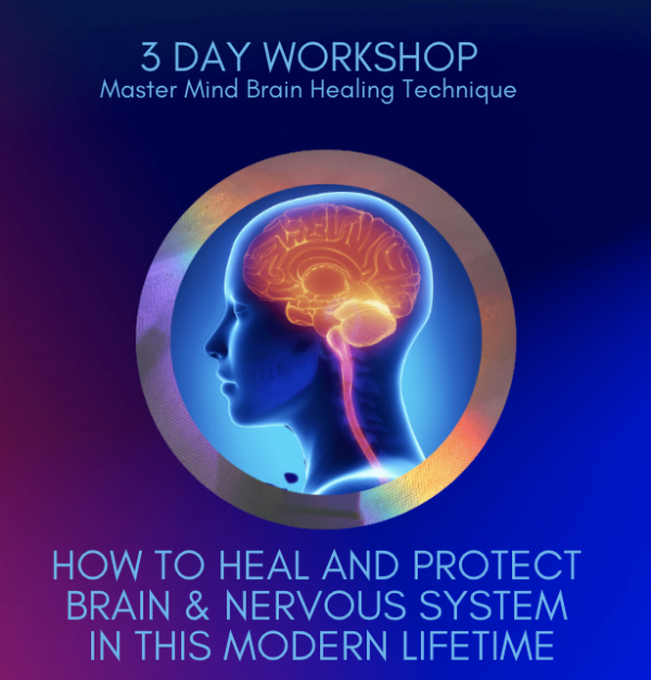 How to Heal and Protect Your Brain & Nervous System in this Modern Lifetime - 3 Day Workshop - VIP - 2 months Access